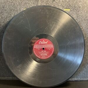 Basil Rathbone 78Rpm Mr. Toad‎ On Capitol Rare! Vinyl Record 3695/6 89-30114